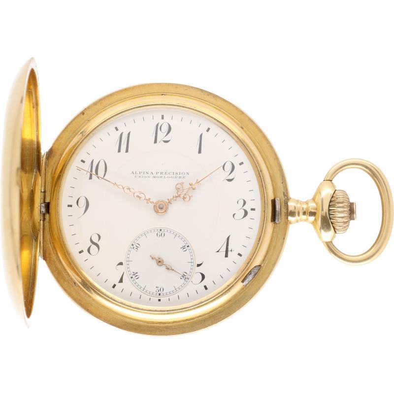 Alpina Précision Savonette - Herenzakhorloge - Handopwindbaar.