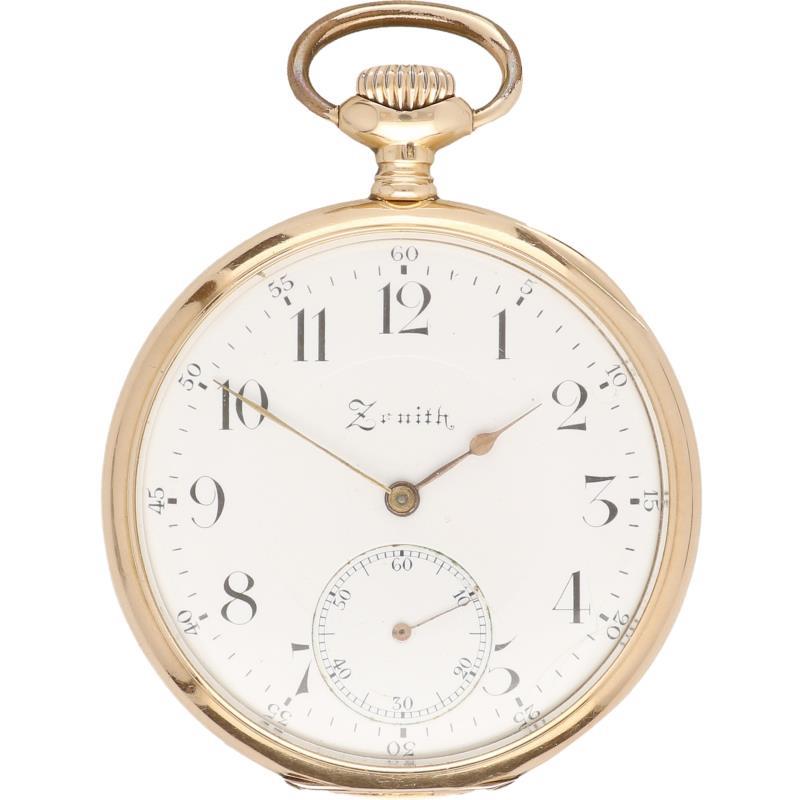 Zenith zakhorloge - Herenzakhorloge - Handopwindbaar - ca. 1915.