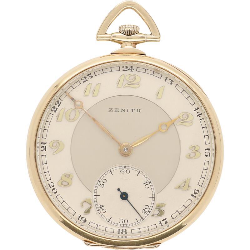 Zenith zakhorloge - Herenzakhorloge - Handopwindbaar - ca. 1929.