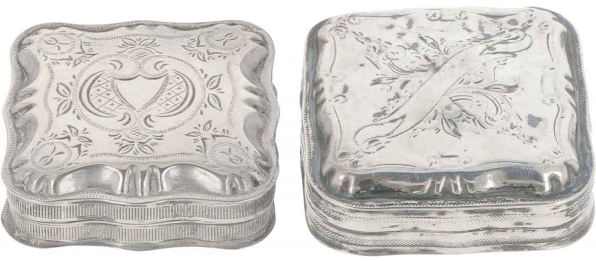 (2) Delig lot pillen / pepermuntdoosjes