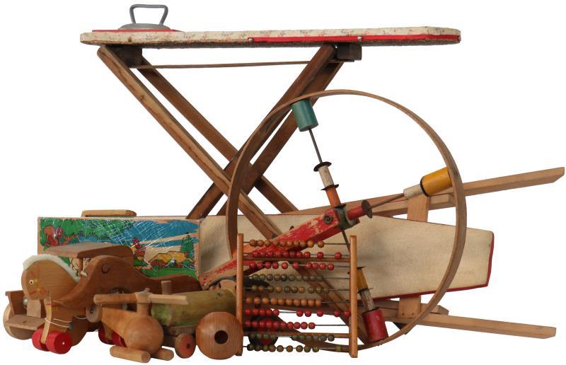 Lot Houten speelgoed.