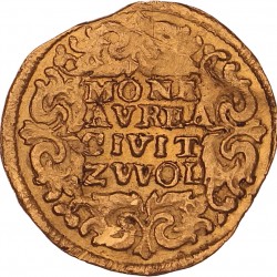 Gouden dukaat Zwolle 1674. Zeer fraai + (RRR).