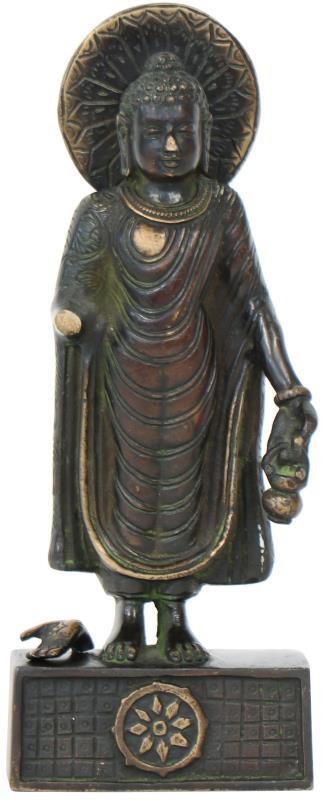 Bronzen beeld.