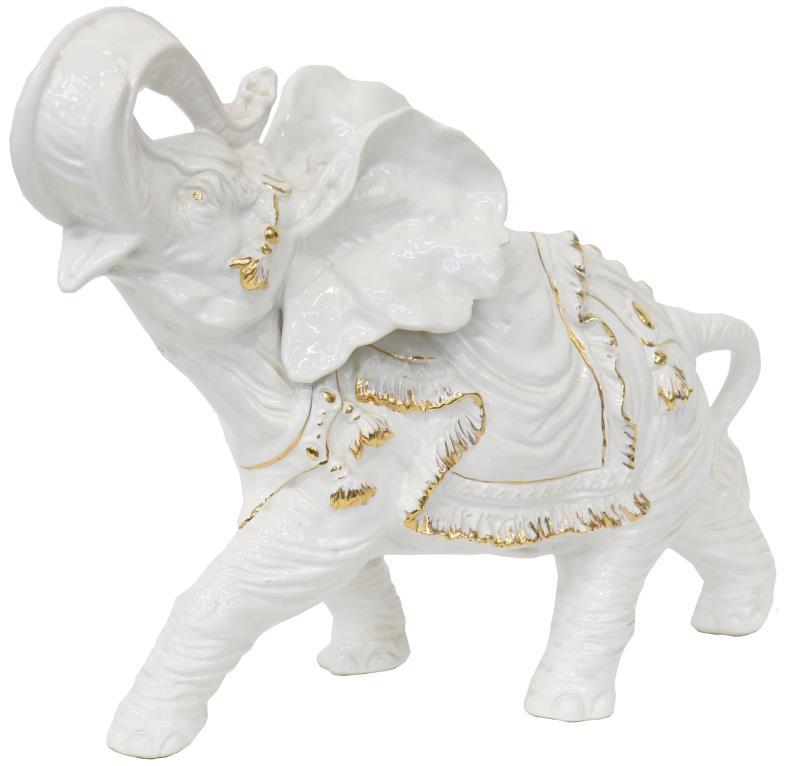 Porseleinen olifant.