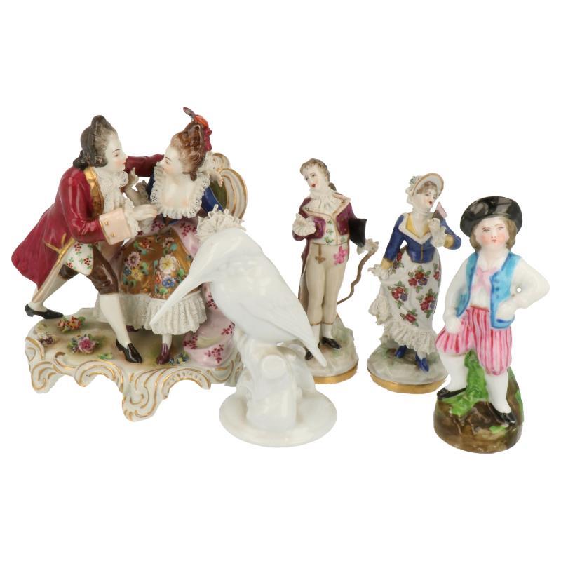 Porseleinen figuren.