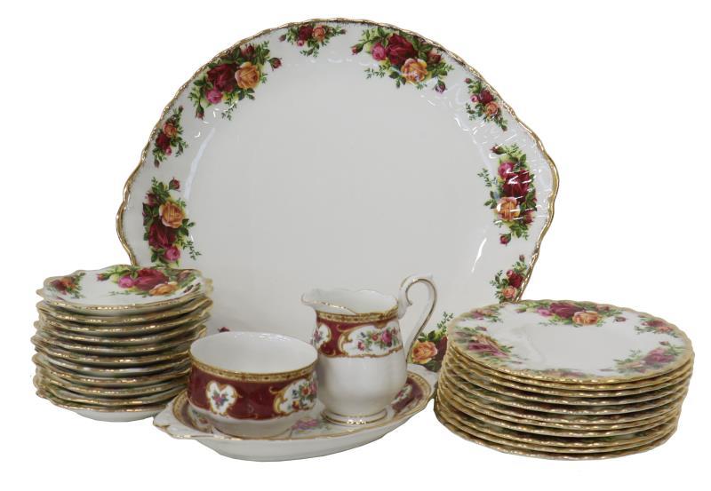 Royal Albert serviesdelen