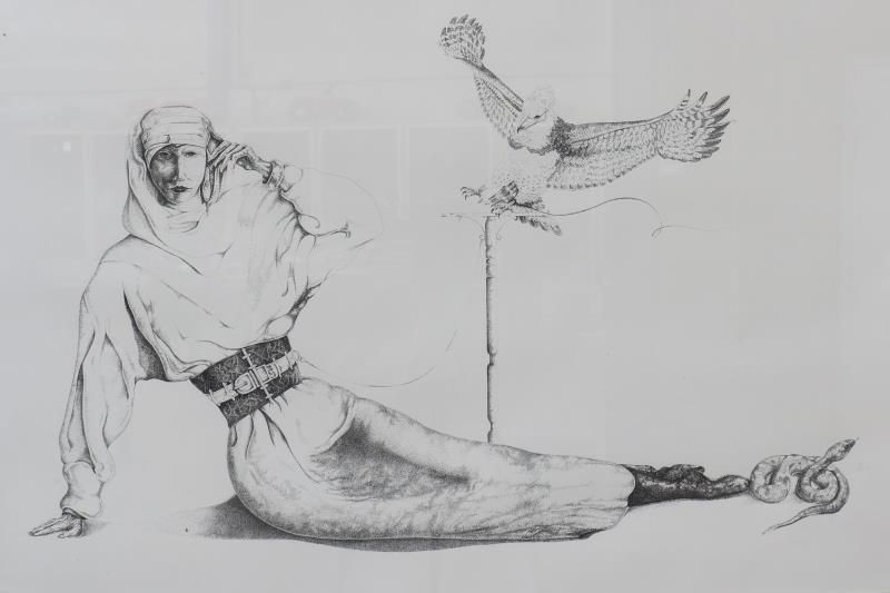Matrixprint David Beemdelust (geb. 1957).