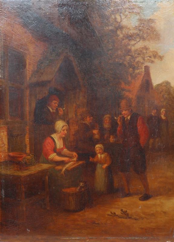 Gesigneerd. A. Buus ca. 1800.