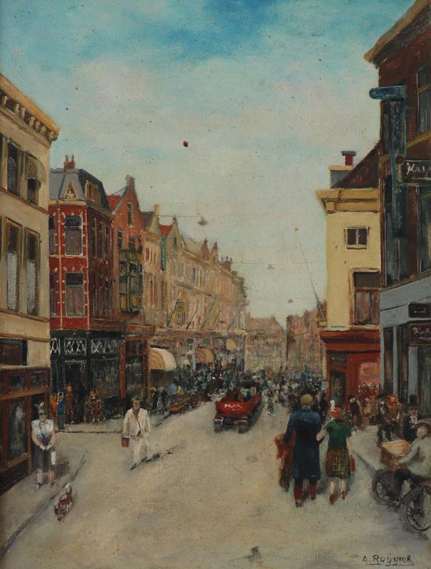 Gesigneerd A. Ruijgrok.