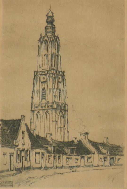 (2x) Anton Pieck (1895-1987).