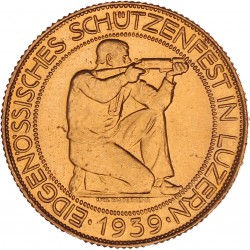 Switzerland. 100 Francs. 1939.