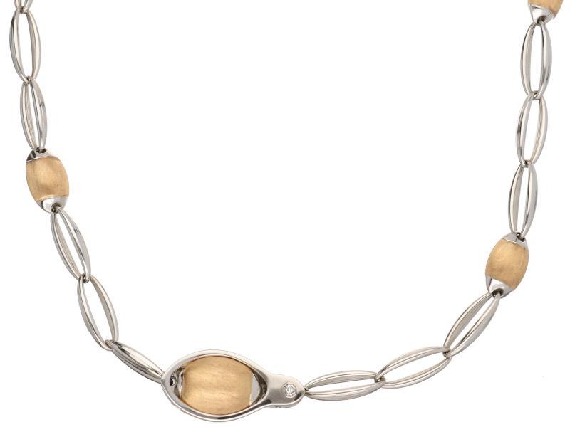 Chimento design collier witgoud - 18 kt.