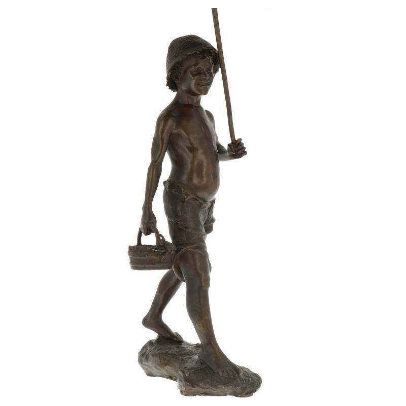 Bronzen vissersjongen..