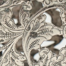 Bloemenvaas zilver.
