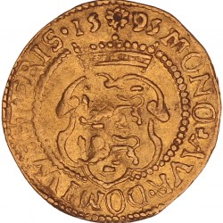 Gouden dukaat - Hongaars type West-Friesland 1595. Zeer fraai + (R).