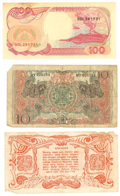Indonesia. Rupiah. Banknote. - Fine.