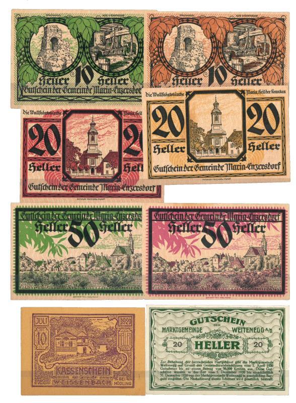 Duitsland. Diverse. Noodgeld. Type Ca. 1920. - UNC.