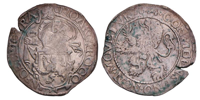 Leeuwendaalder Utrecht 1644. Fraai +.