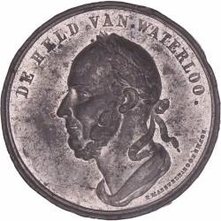 1863. Nederland. 50 jaar herdenking van de Slag bij Waterloo.