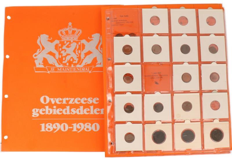 Nederlands-Indië Lot: ½ cent t/m 25 cent. Fraai t/m FDC.