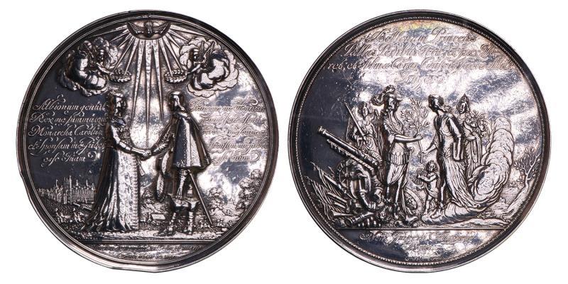 Nederland. 1641. Huwelijk Willem III en Maria.