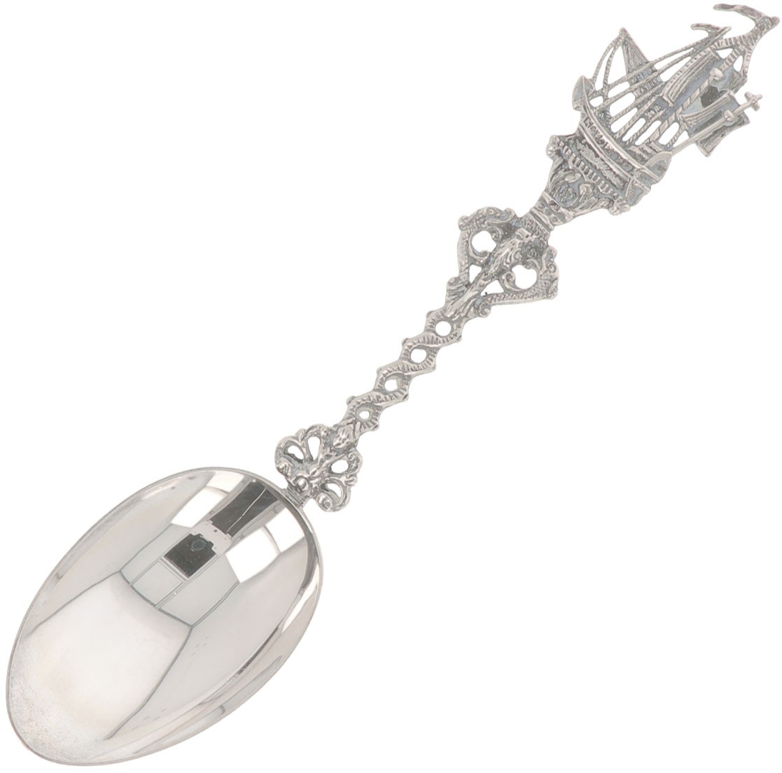 Gelegenheidslepel zilver.