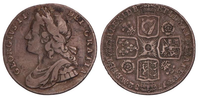 Great Britain. George II. Shilling 1732.