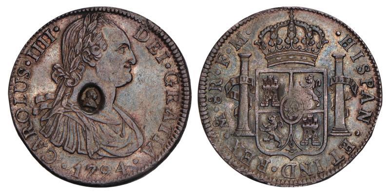 Great Britain. Charles III. Dollar. 1794.