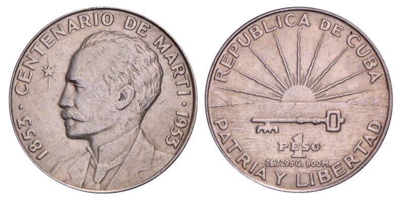 Cuba. Peso. 1953.