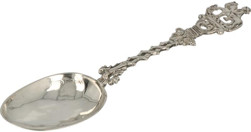 Gelegenheidslepel zilver.