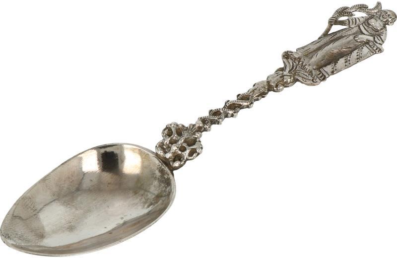 Gelegenheidslepel zilver.