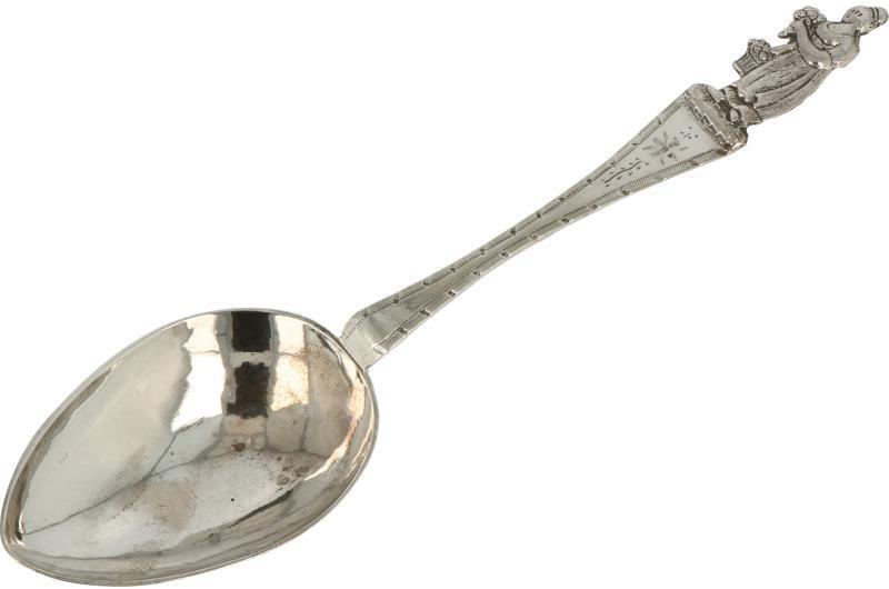 Gelegenheidslepel zilver.