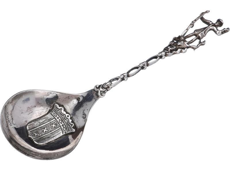 Gelegenheidslepel zilver.