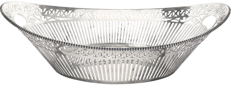 Broodmand zilver.
