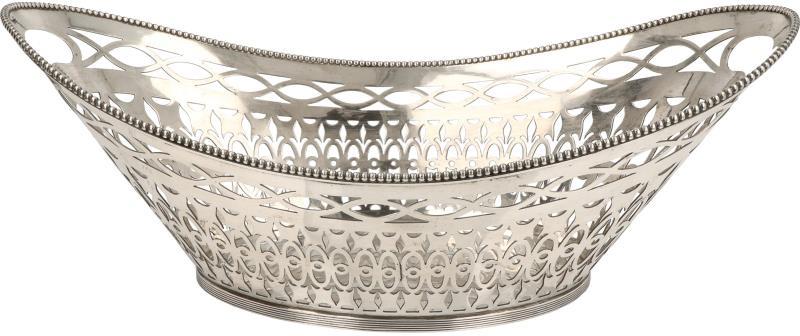 Broodmand zilver.