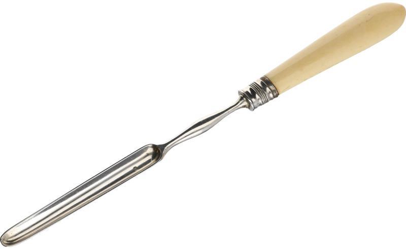 Mergboor zilver.