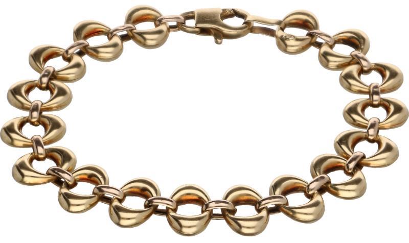 Schakel armband geelgoud - 14 kt.