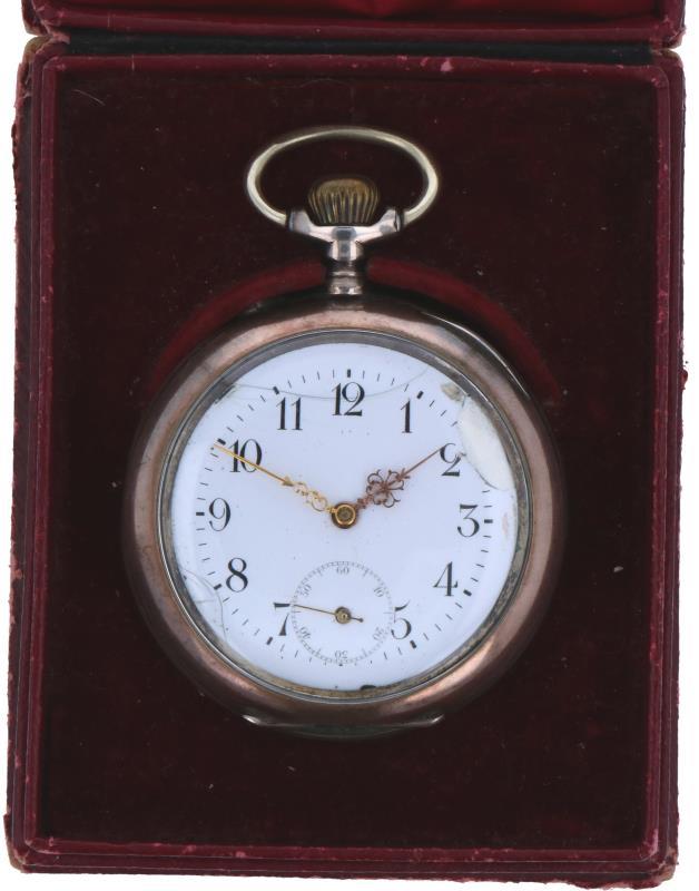 Anoniem zakhorloge - 2e gehalte zilver.