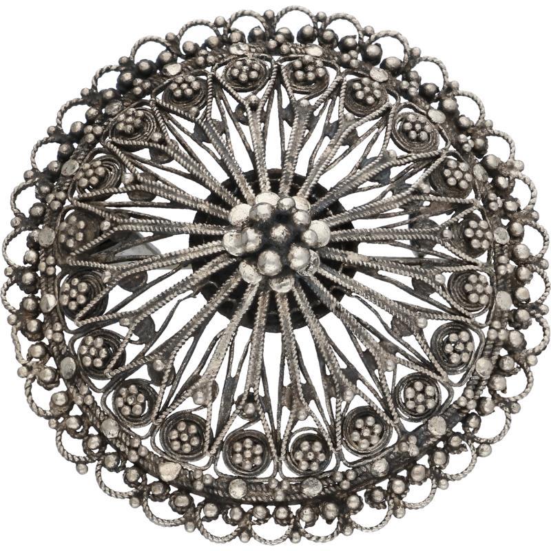 Broche zilver - 835/1000.