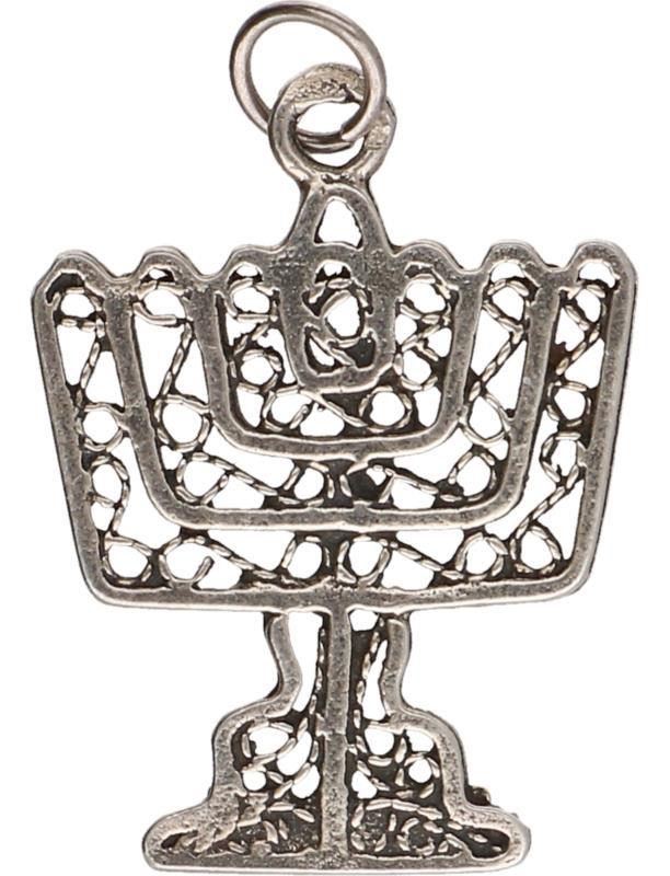 Judaica unisex hanger zilver - 925/1000.