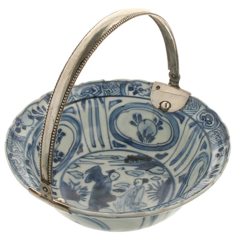 Kom Porselein China circa 1600.