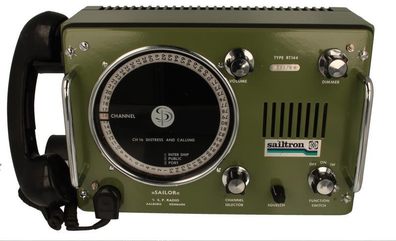 Scheeps radio.