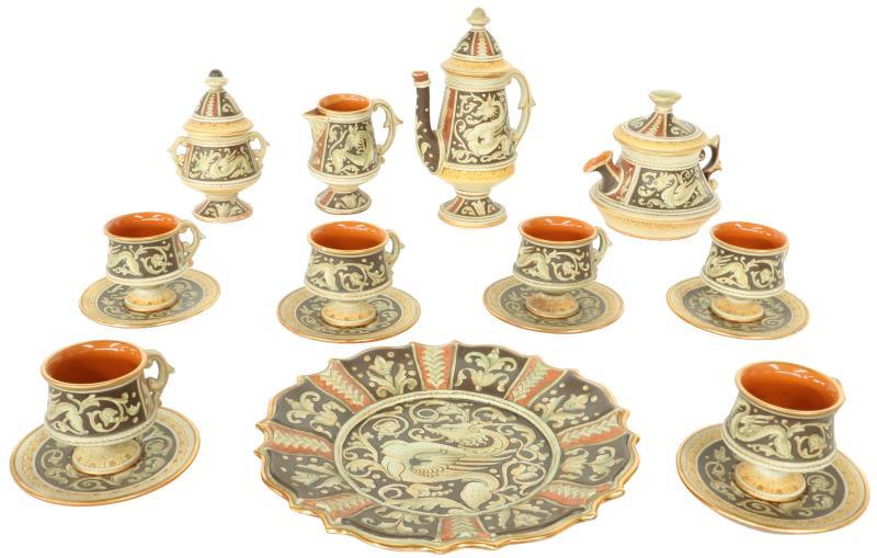 Thee- en koffieservies.