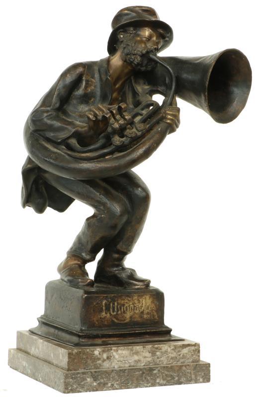 "L'usignuolo" Frankrijk A. D'orsi (1945-1929).