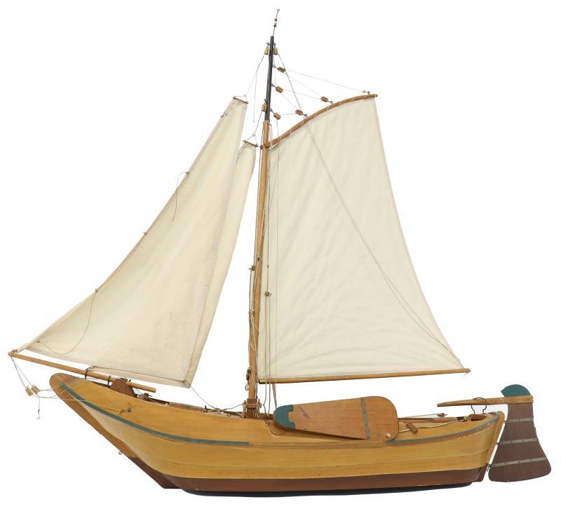 Modelschip.