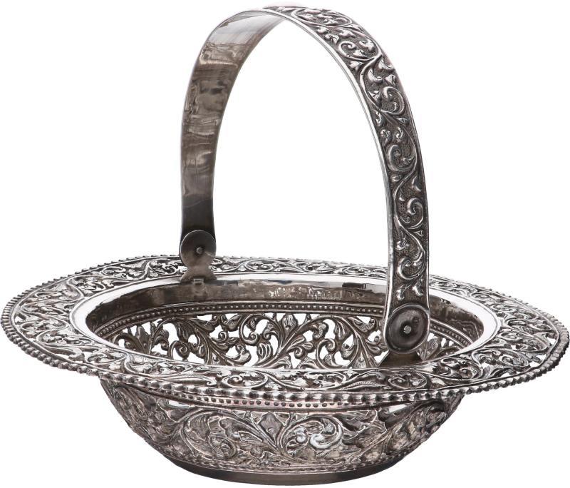 Hengselmand zilver.