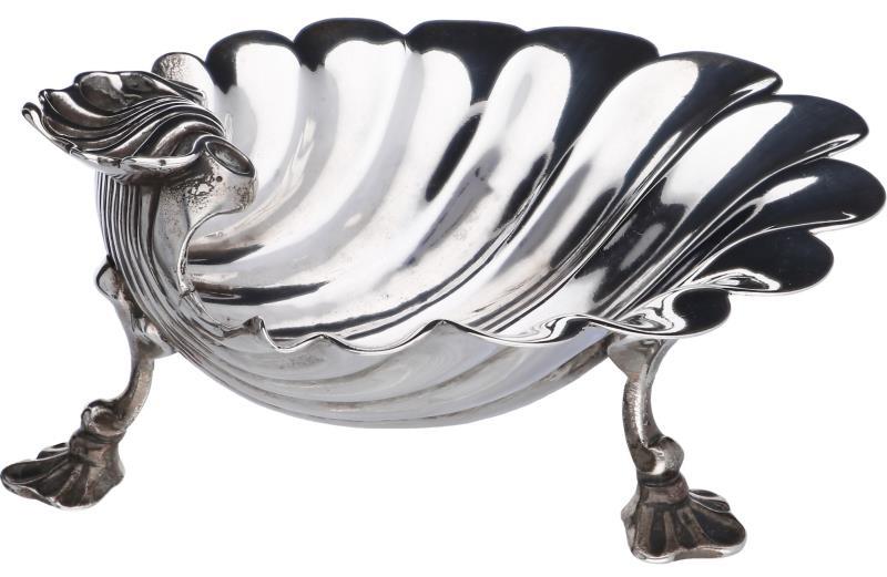 Zeepbakje zilver.