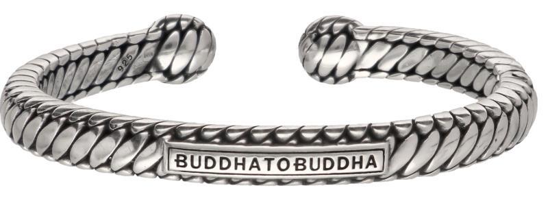 Buddha to Buddha Ben Torque bangle armband zilver - 925/1000.