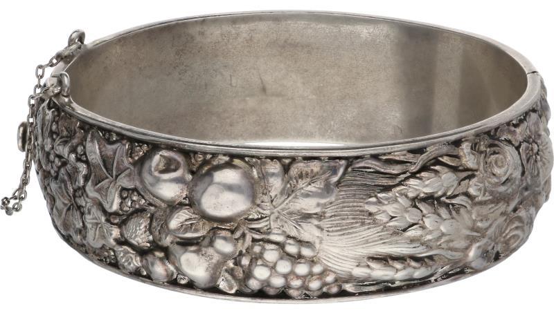 Slavenarmband zilver - 835/1000.