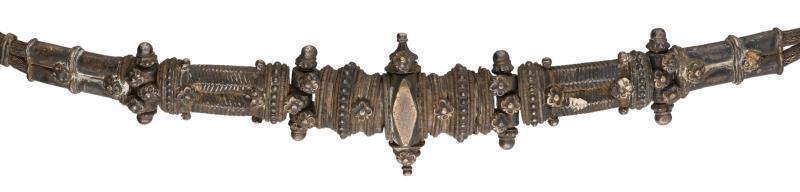 Etnisch collier zilver - 800/1000.